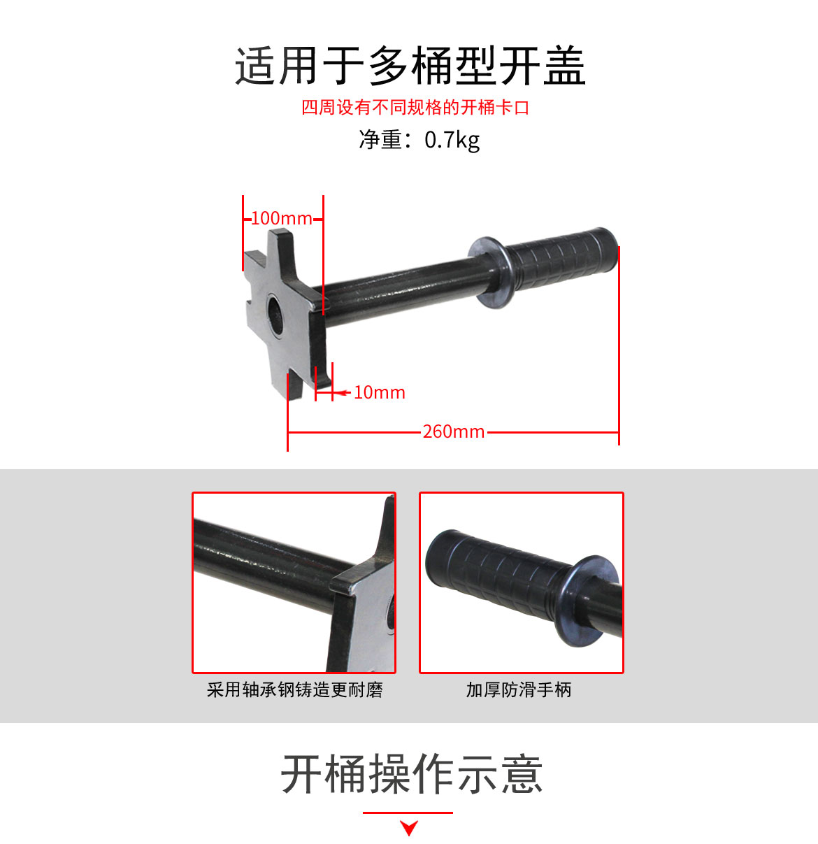 油桶開桶器