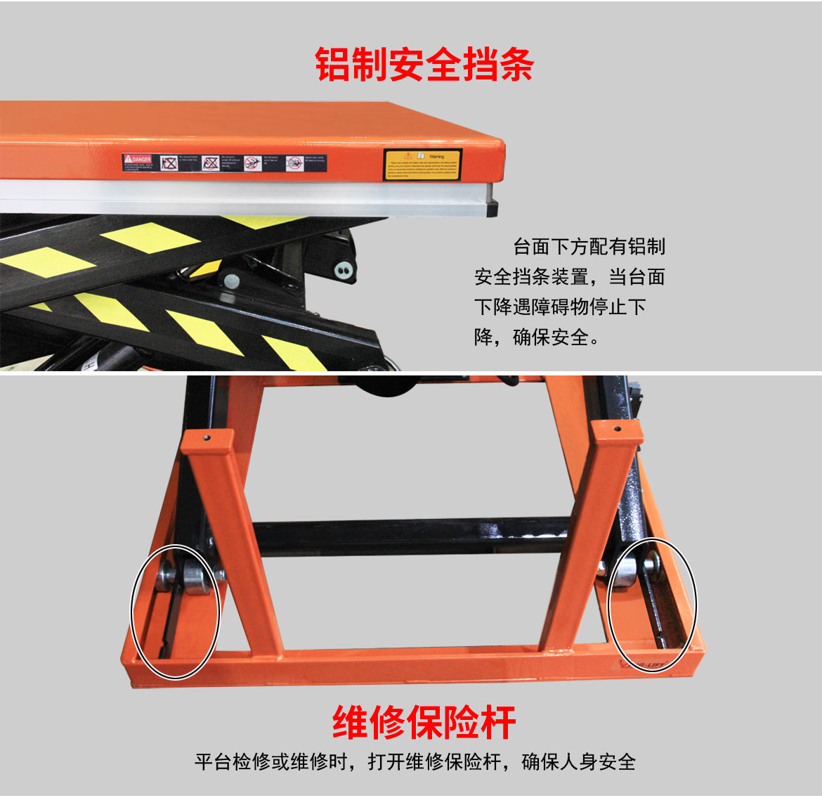 雙剪固定液壓升降平臺(tái)